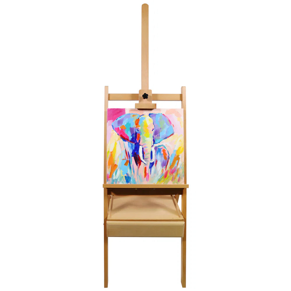 Mont Marte Box Floor Easel Beech Signature