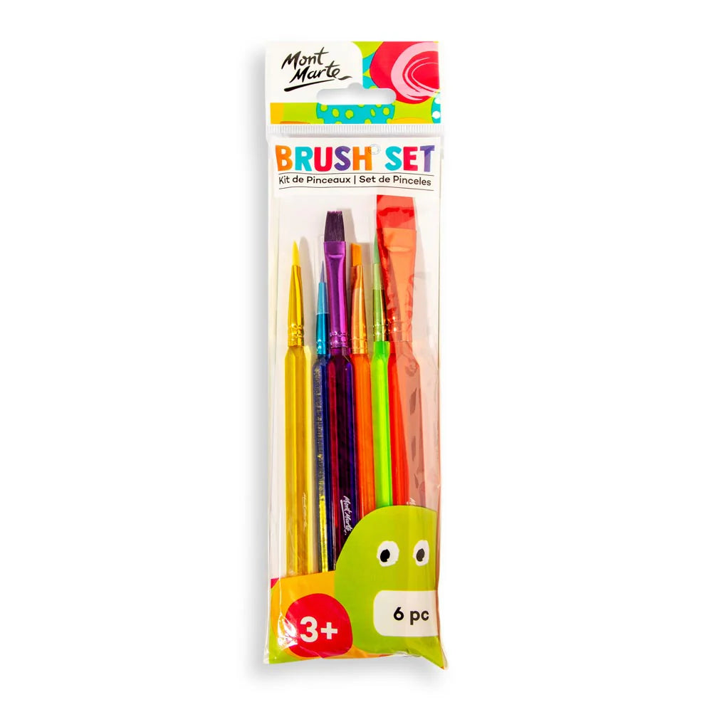 Mont Marte Kids Brush Set 7pc