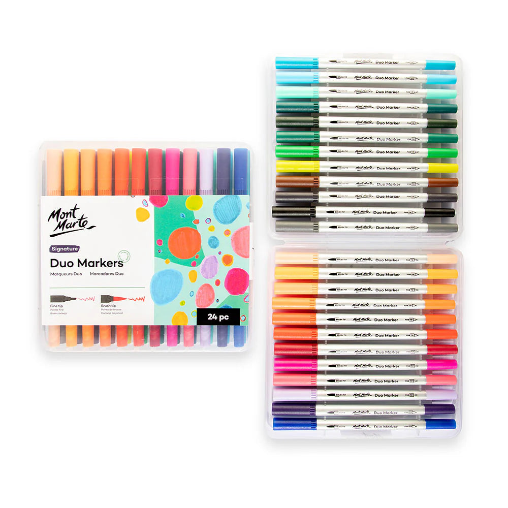Mont Marte Duo Markers Signature 24pc (Copy)