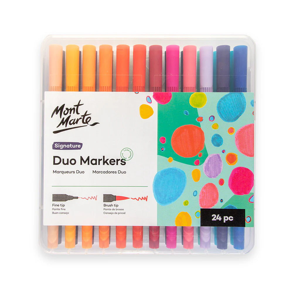 Mont Marte Duo Markers Signature 24pc (Copy)