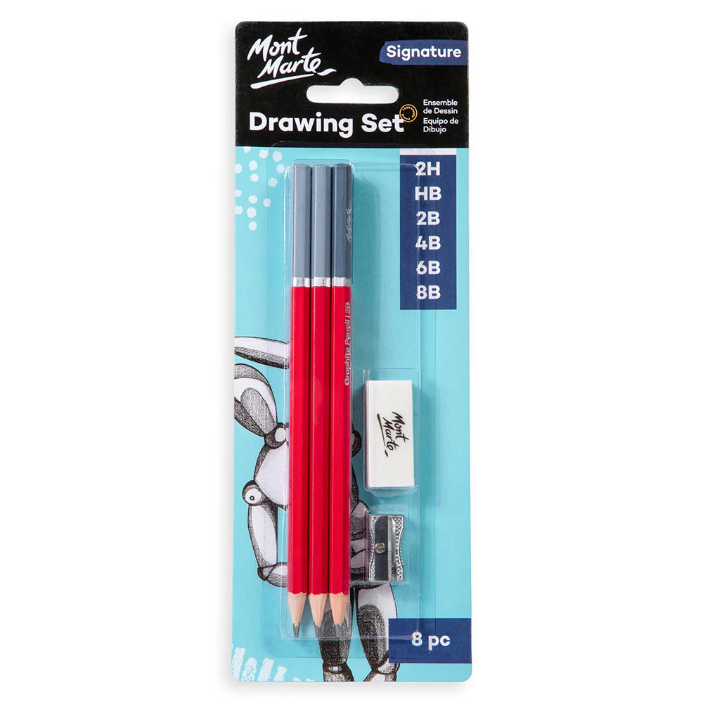 Mont Marte Drawing Set 8Pcs