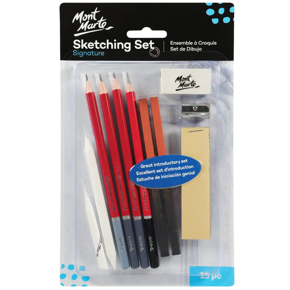 Mont Marte Signature Sketching Set 13Pcs