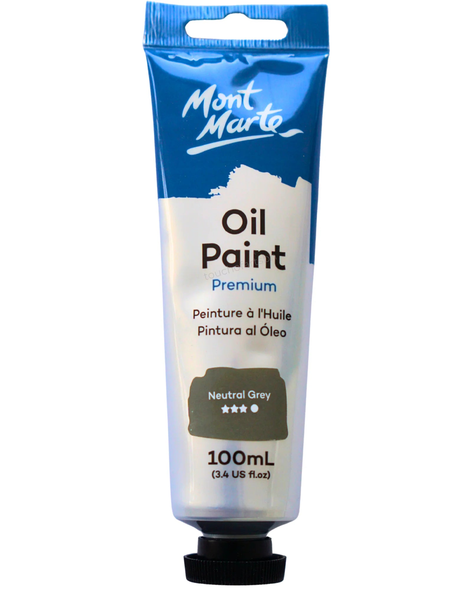 Mont Marte Oil Paint 100Ml - Neutral Grey