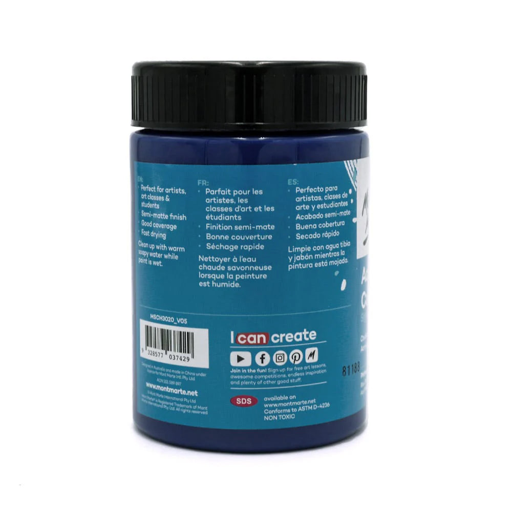 Mont Marte Signature Acrylic Colour 300mL (10.1Oz) - Burnt Umber