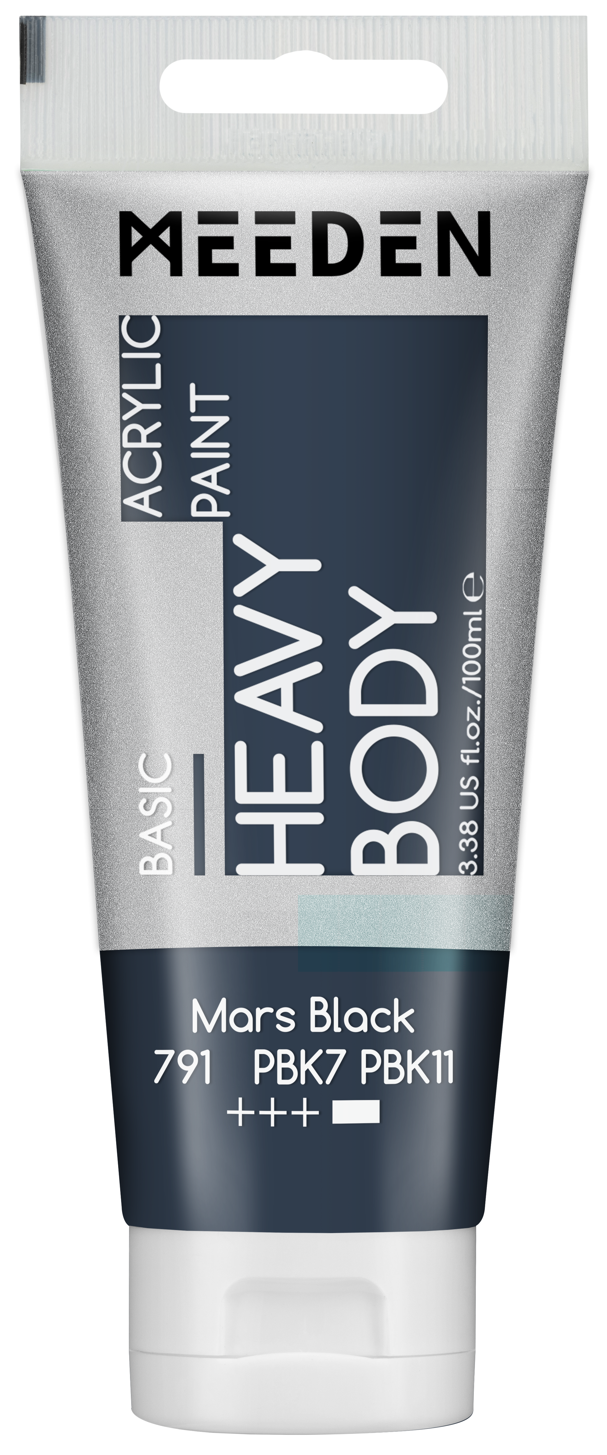 Meeden Heavy Duty Acrylic Paint 100ml Mars Black