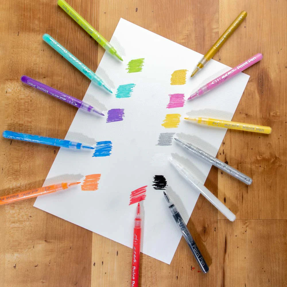 Acrylic Paint Pens Signature Broad Tip 12pc