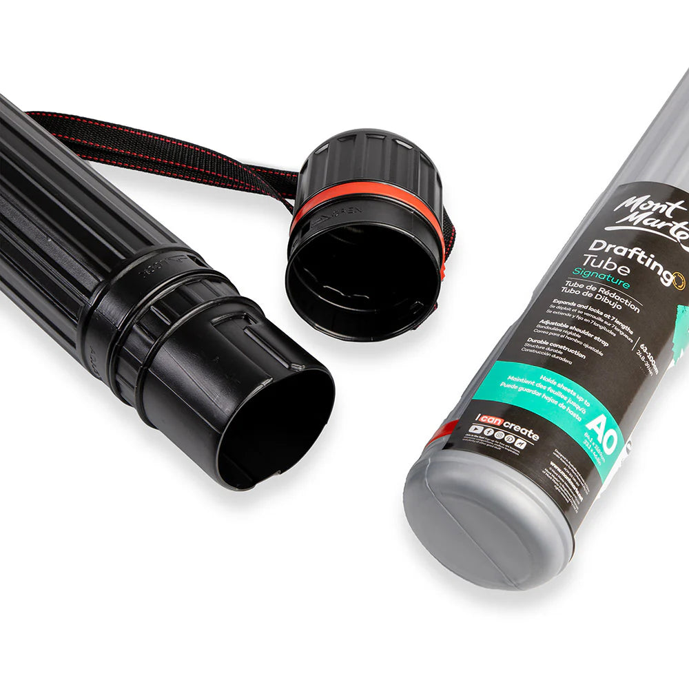 Mont Marte Drafting Tube Signature A0 (63 -100cm) - Black