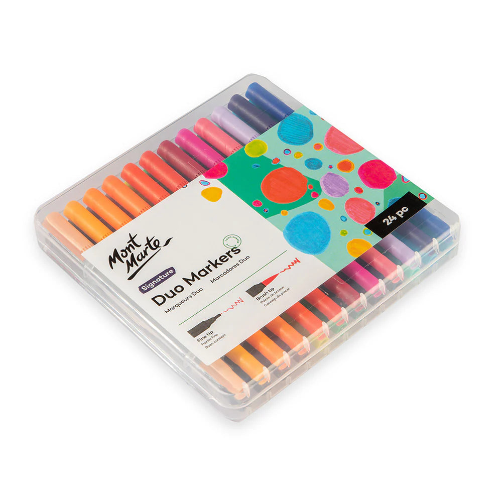 Mont Marte Duo Markers Signature 24pc (Copy)