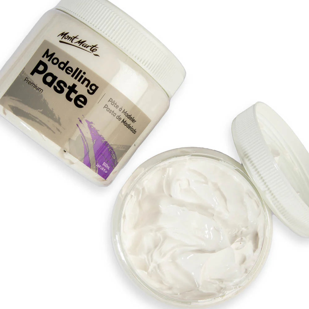 Mont Marte Modelling Paste Acrylic Medium 500ml (17oz)