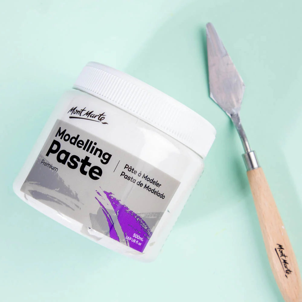 Mont Marte Modelling Paste Acrylic Medium 500ml (17oz)