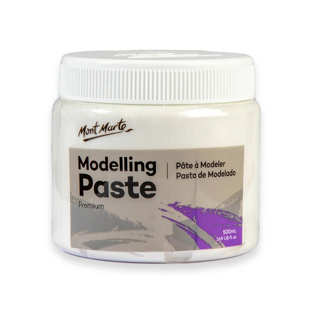 Mont Marte Modelling Paste Acrylic Medium 500ml (17oz)