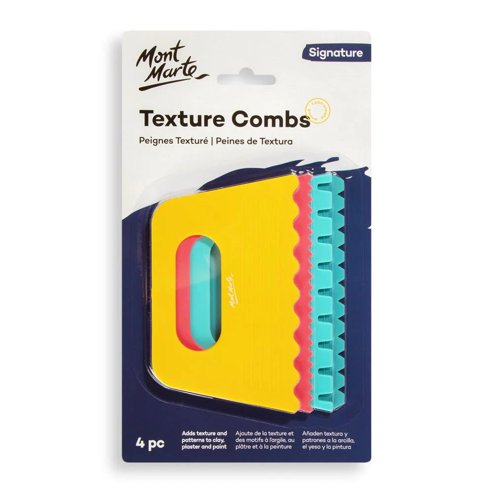 Texture Combs Signature 4pcs