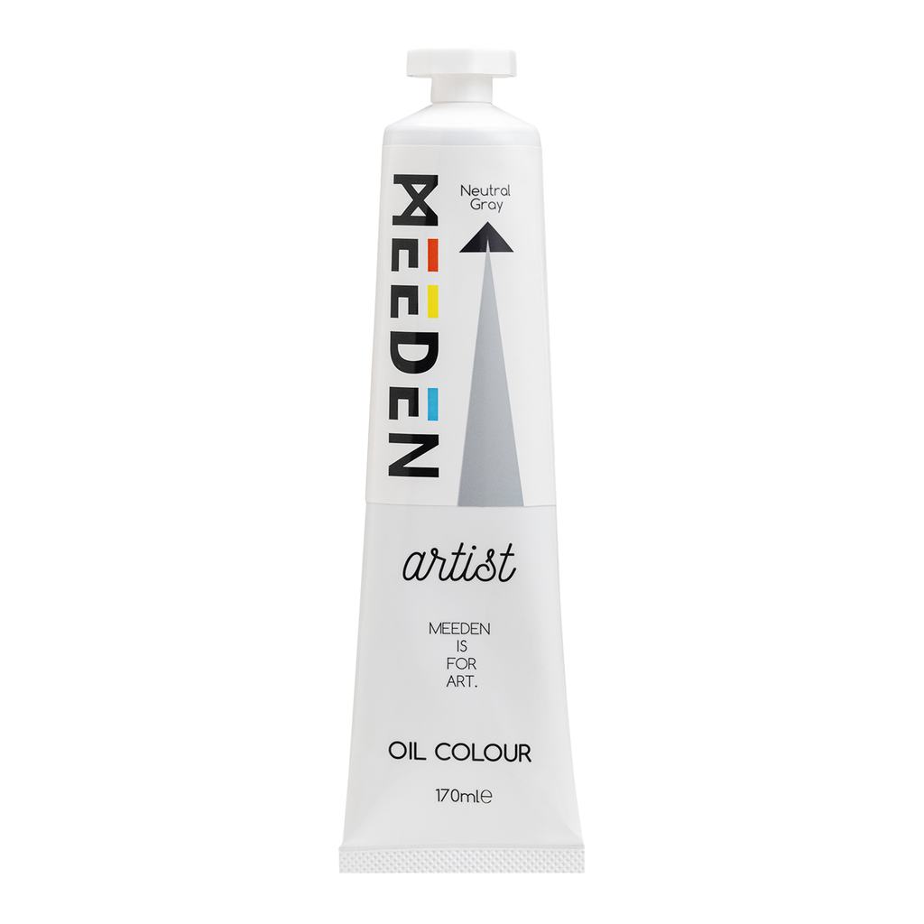 Meeden Artist Oil Paint Neutral Gray - 170ml/5.7oz