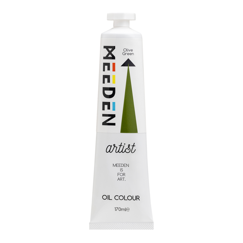 Meeden Artist Oil Paint Olive Green - 170ml/5.7oz