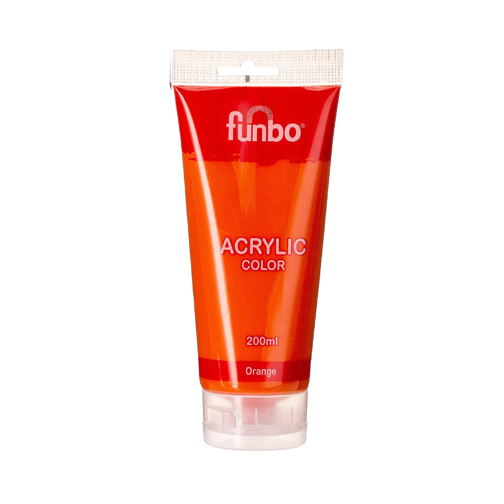 Funbo Acrylic Tube 200 ml Orange