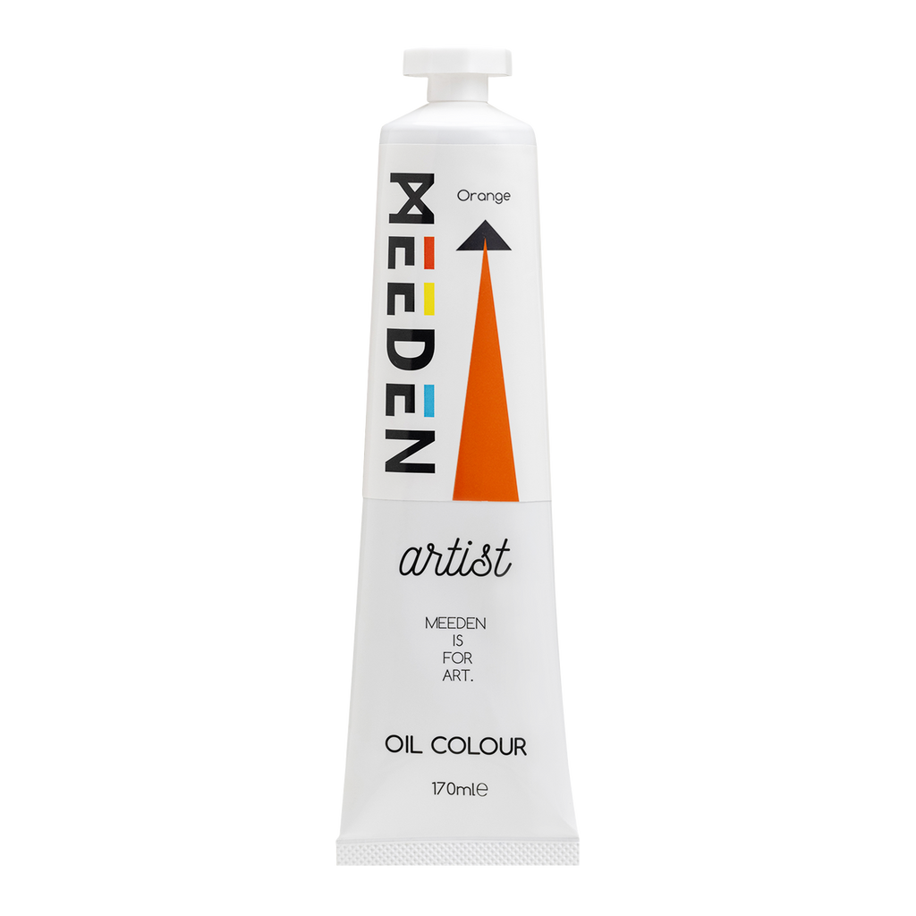 Meeden Artist Oil Paint Orange - 170ml/5.7oz