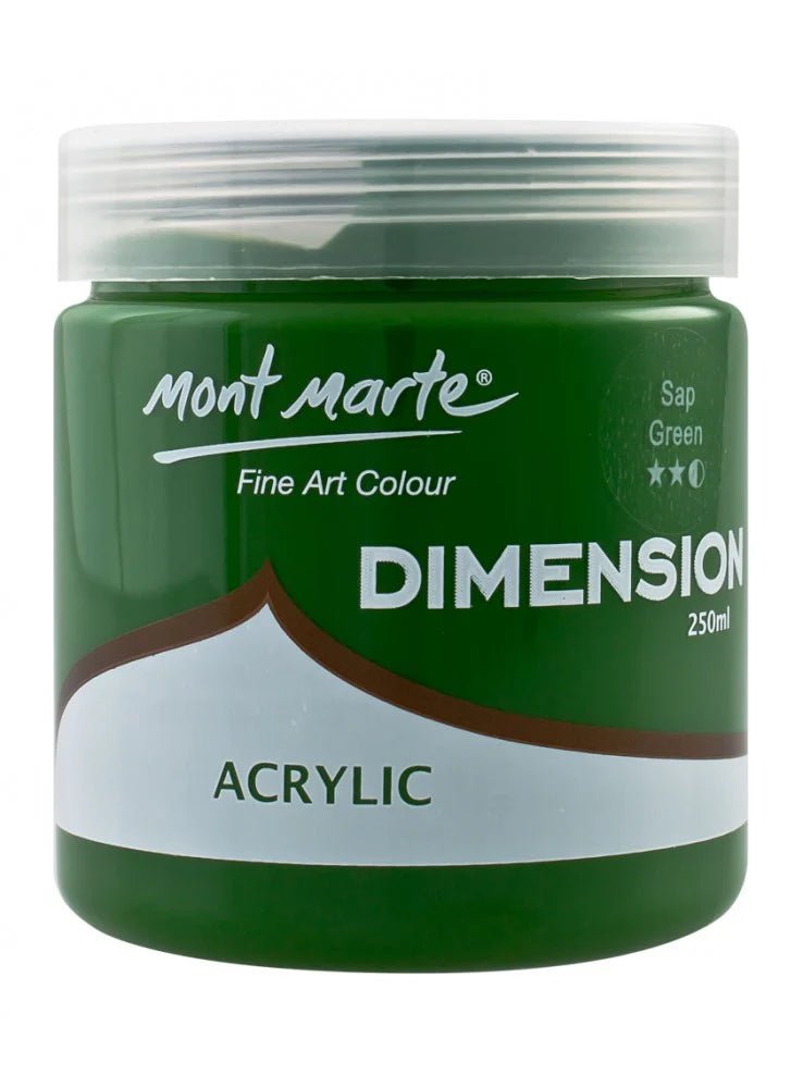 Dimension Acrylic Premium 250ml (8.5 US fl.oz) - Sap Green
