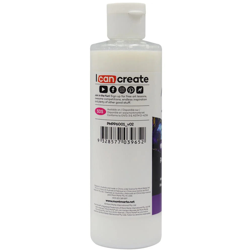 Mont Marte Acrylic Pouring Medium Premium 240ml (8.11 US fl.oz)