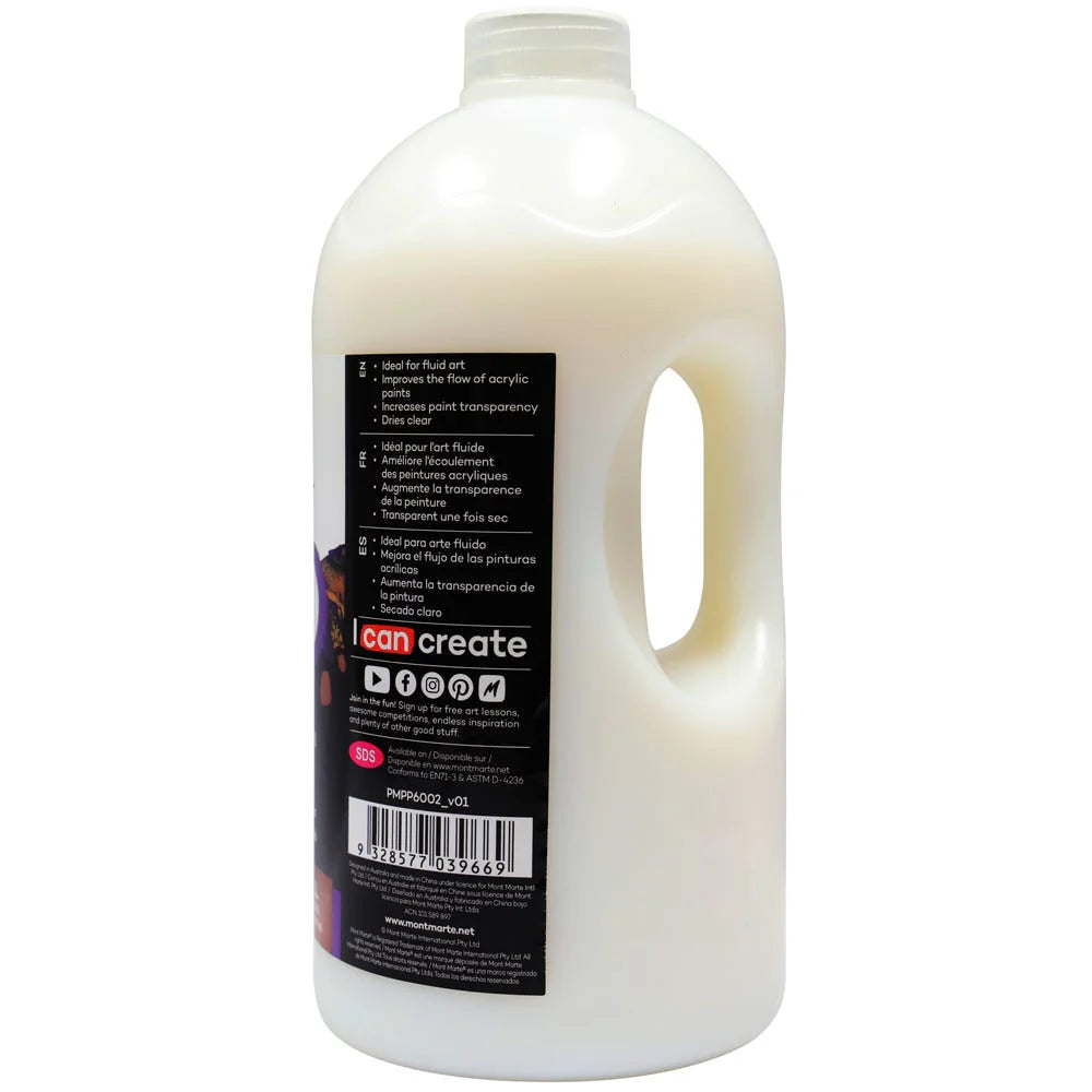 Mont Marte Acrylic Pouring Medium Premium 1L (33.8 US fl.oz)