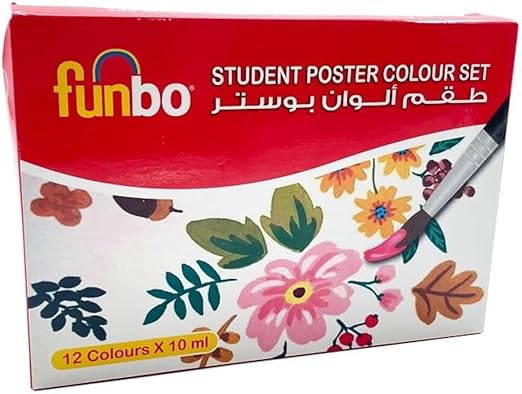 Poster For Student Color 12-Pieces Set 10 ml