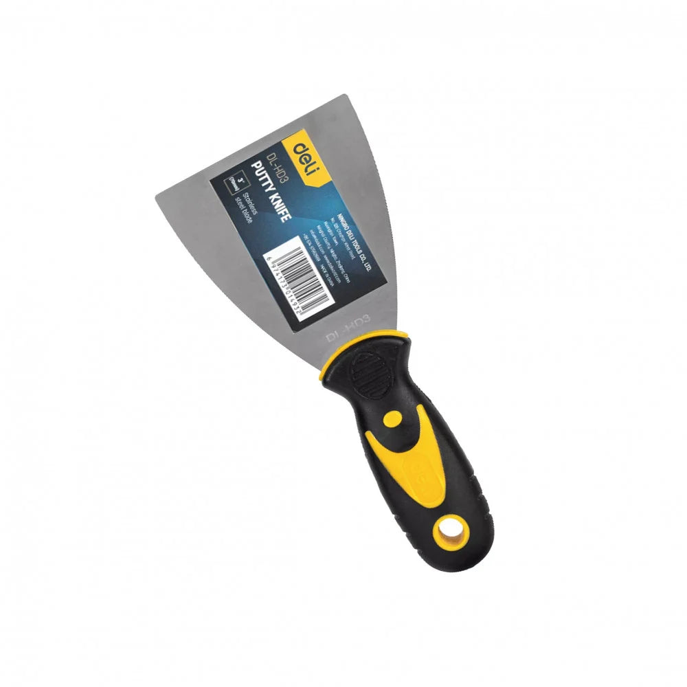 DELI PUTTY KNIFE STAINLESS STEEL MODEL DL-HD3