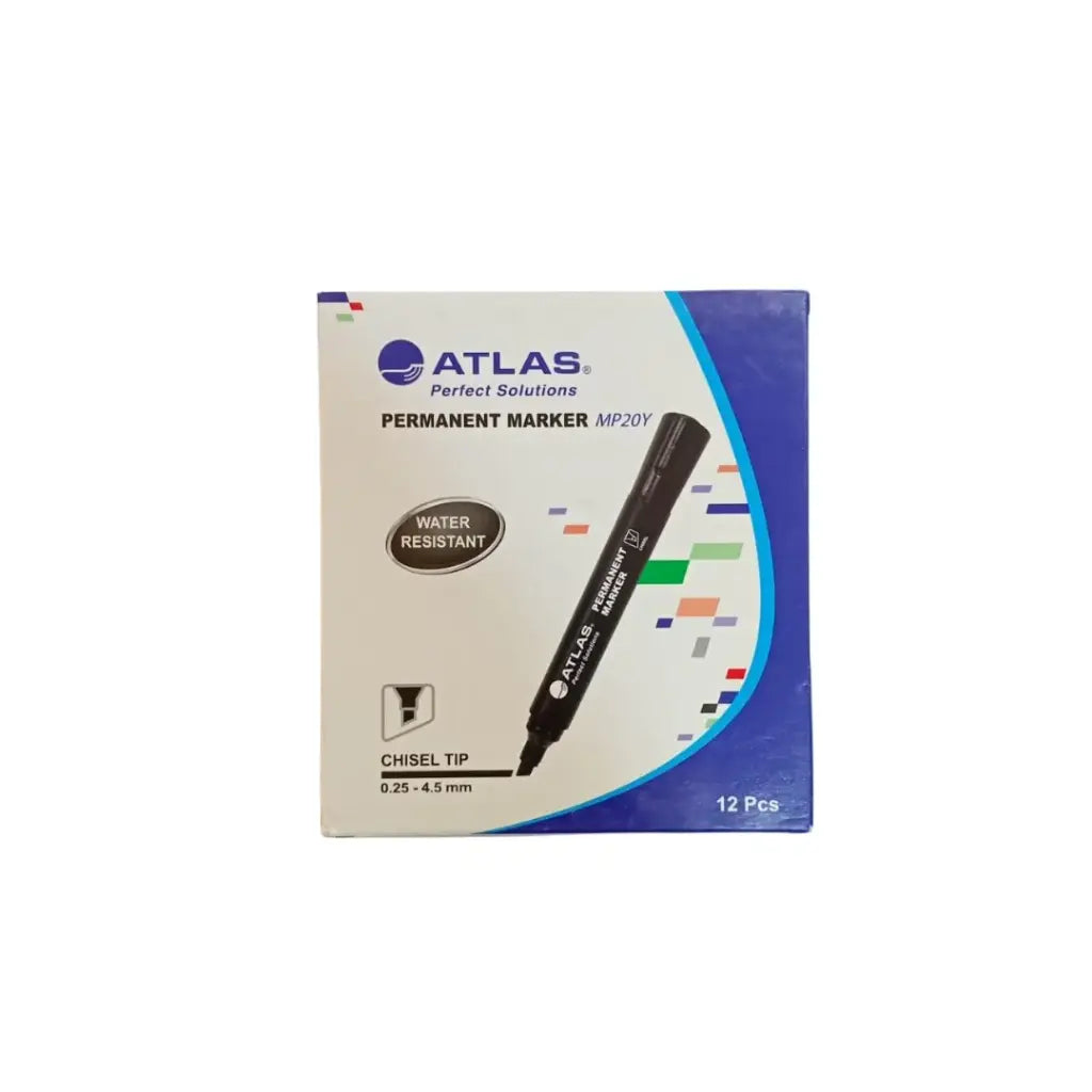 Permanent Marker Chisel 1 Pcs Colour Black