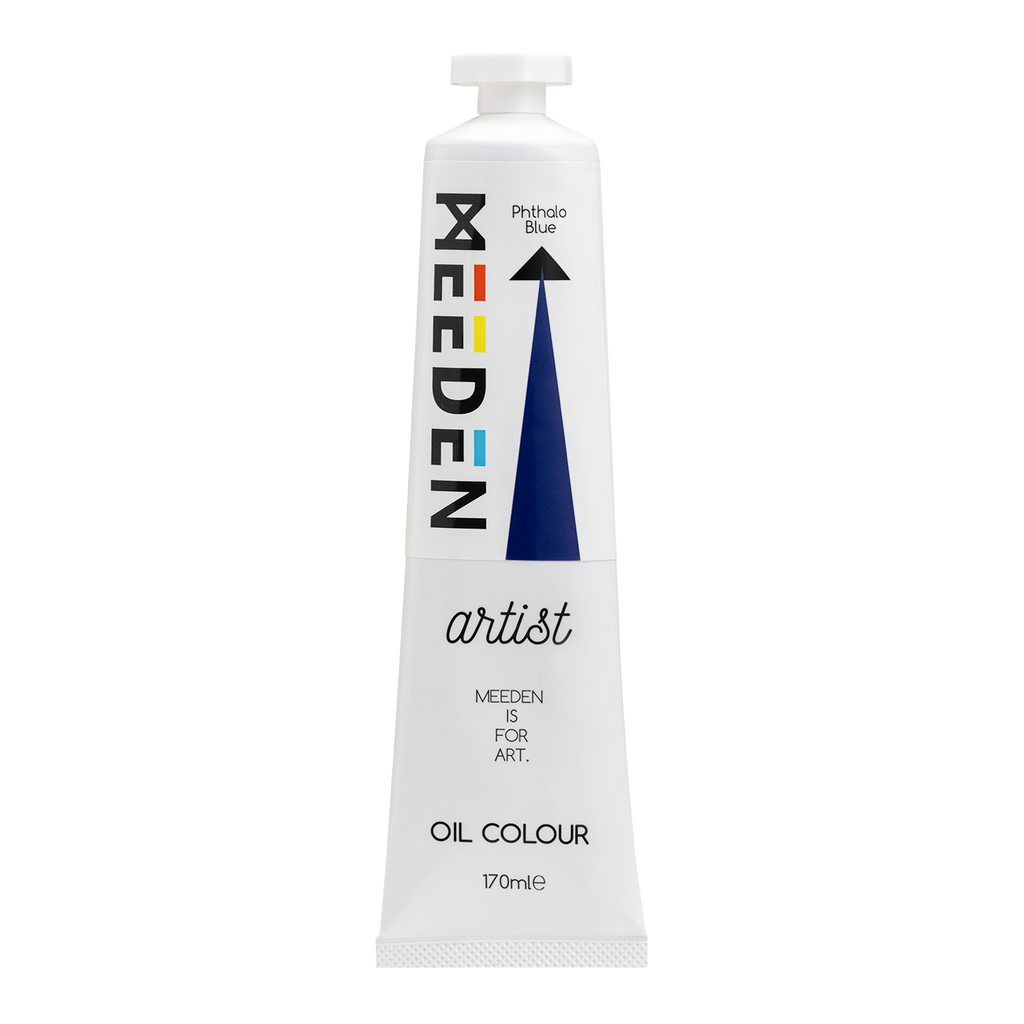 Meeden Oil Paint Phthalo Blue - 170ml/5.7oz
