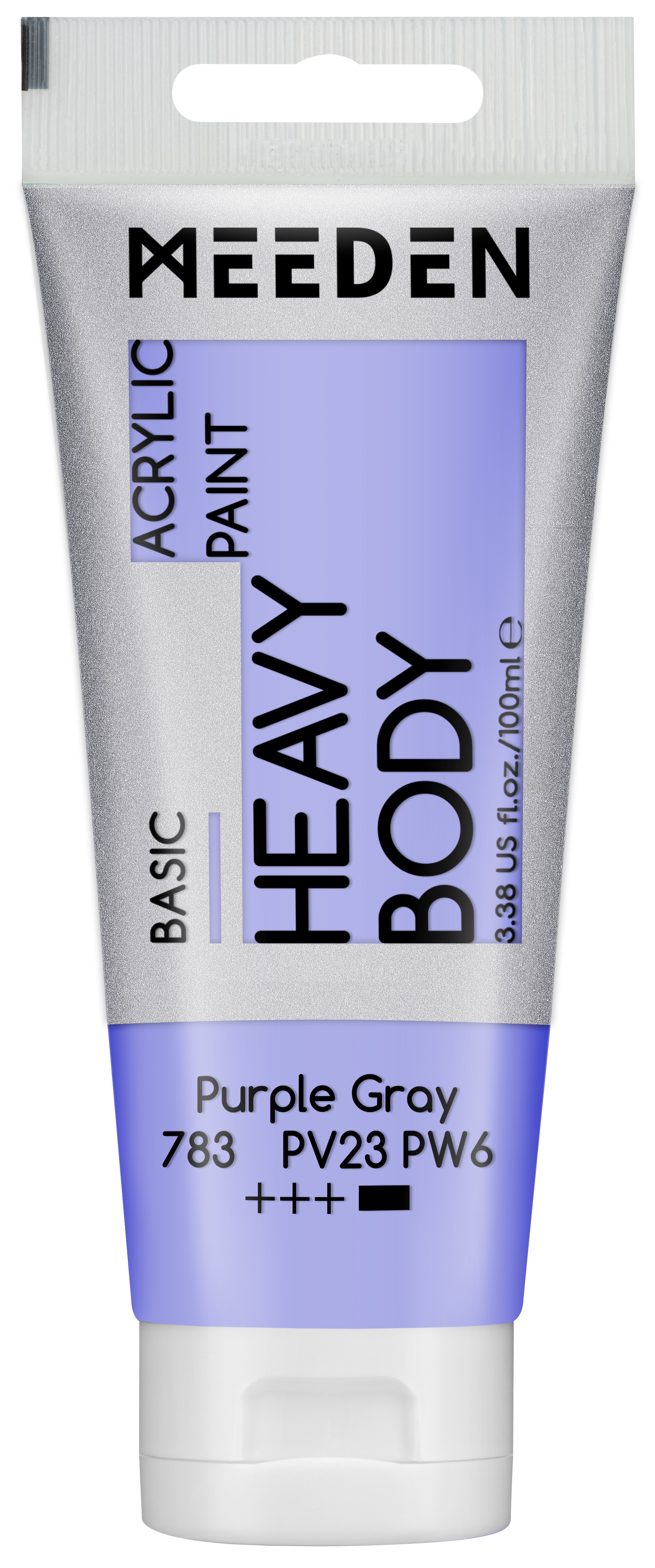 Meeden Heavy Duty Acrylic Paint 100ml Purple grey