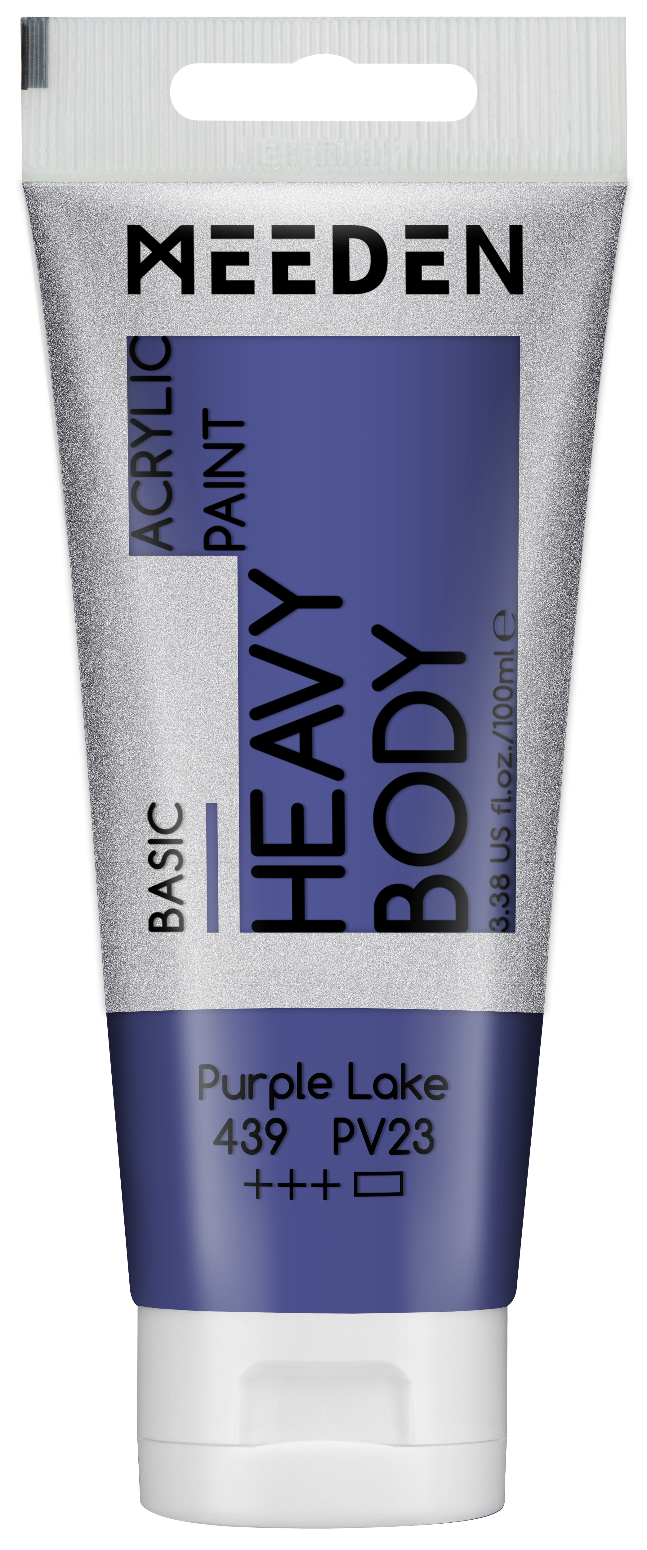Meeden Heavy Duty Acrylic Paint 100ml Purple Lake