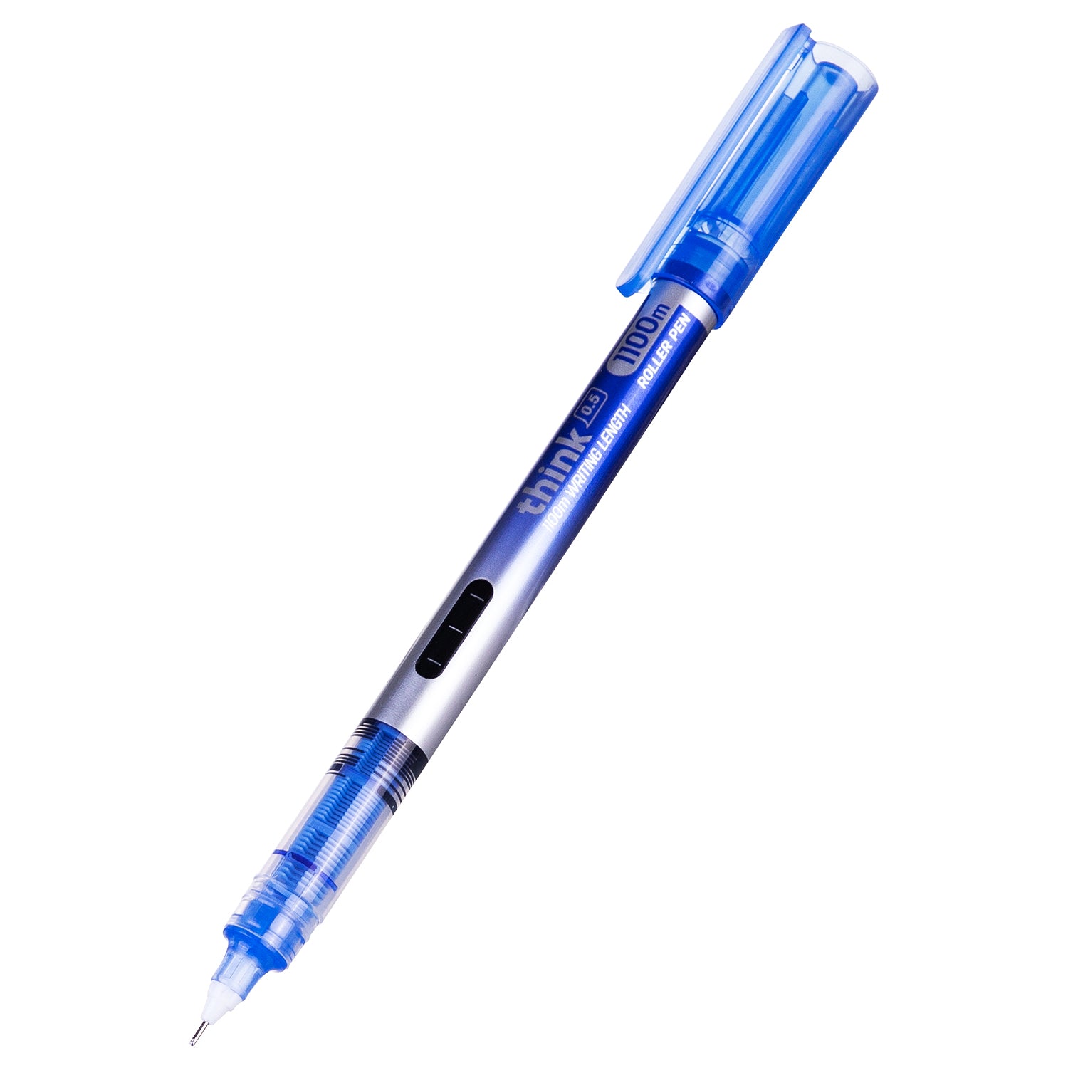 ROLLER PEN 0.5MM THINK BLUE DELI Q300BL