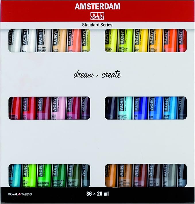 Amsterdam Acrylic Standard Series Paint Set 36x20ml