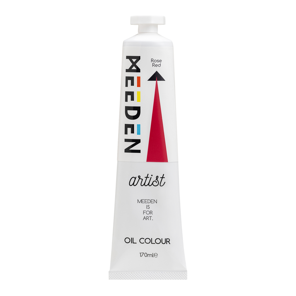 Meeden Artist Oil Paint Rose Red - 170ml/5.7oz