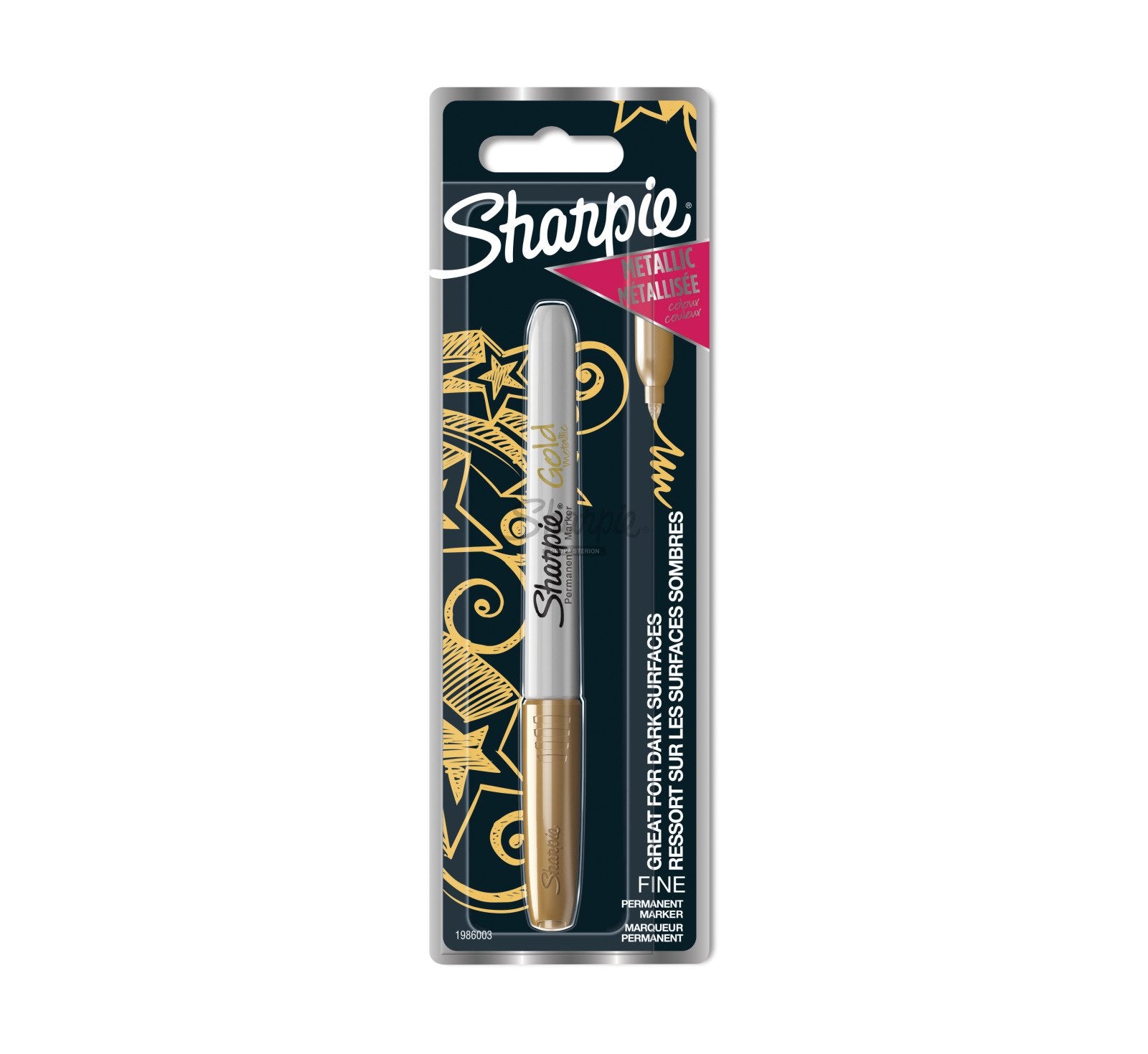 Sharpie Permanent Marker - Metallic Gold
