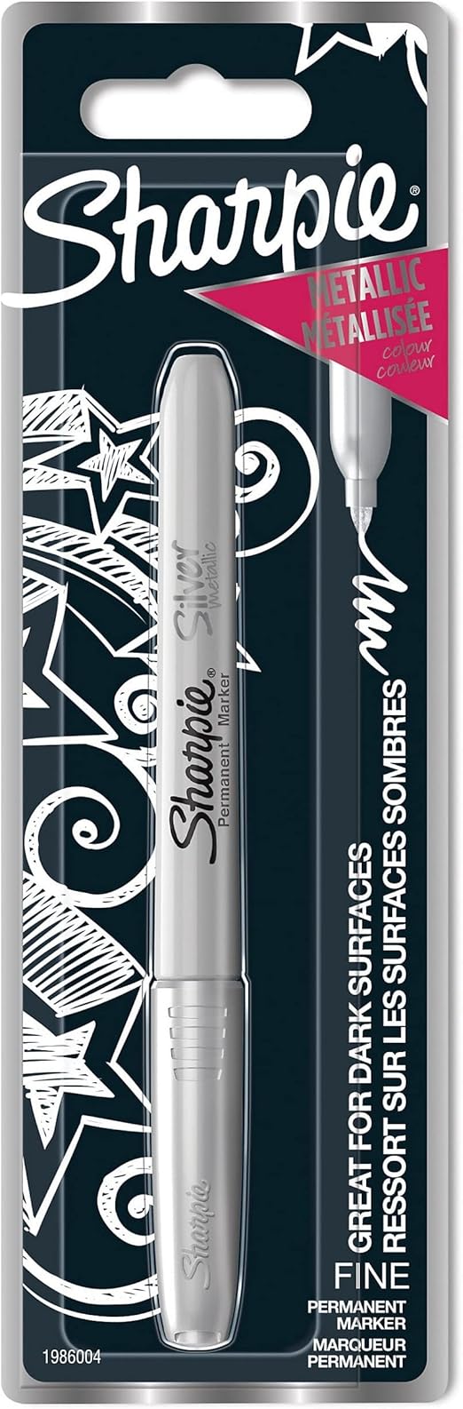 Sharpie Permanent Marker - Metallic Silver