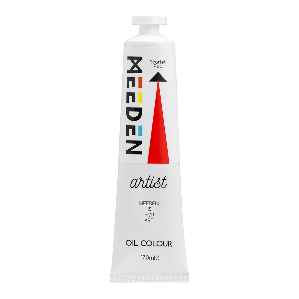 Meeden Artist Oil Color Paint Scarlet Red - 170ml/5.7oz