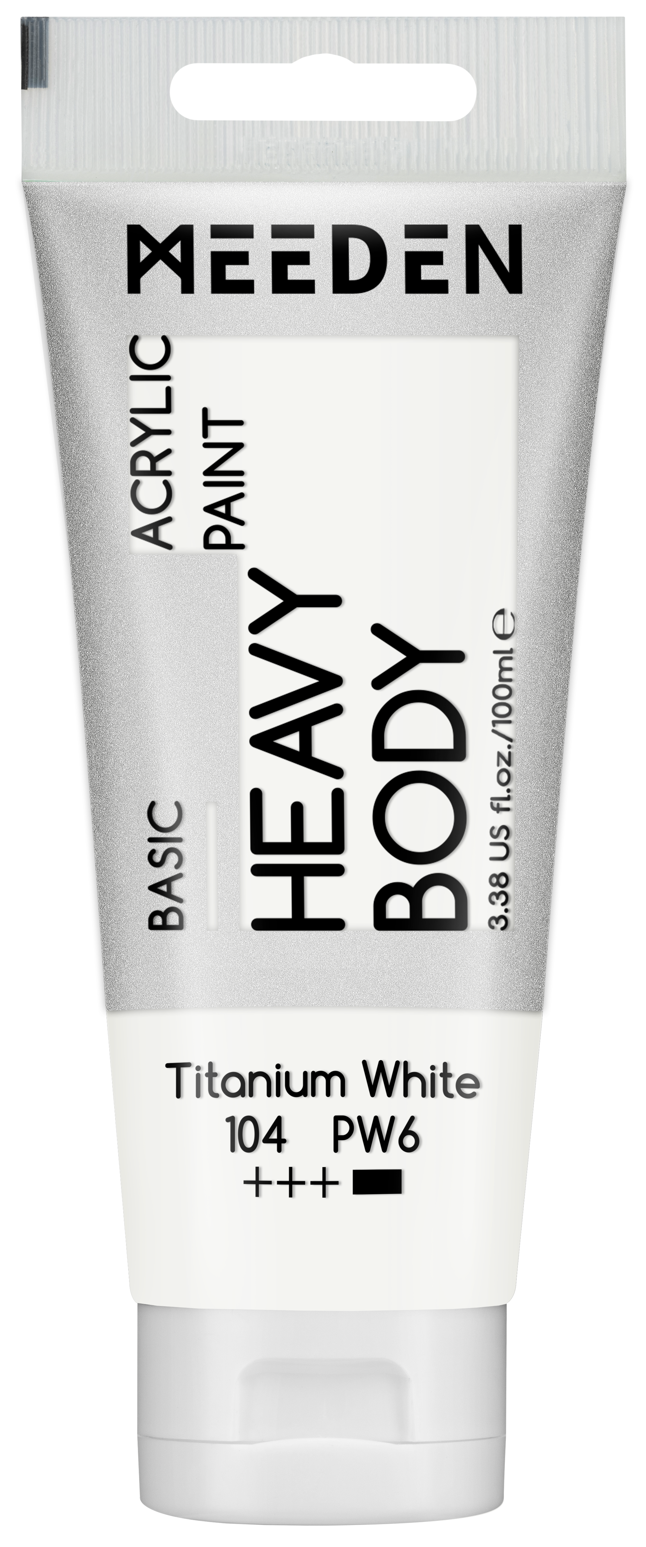 Meeden Heavy Duty Acrylic Paint 100ml Titanium White