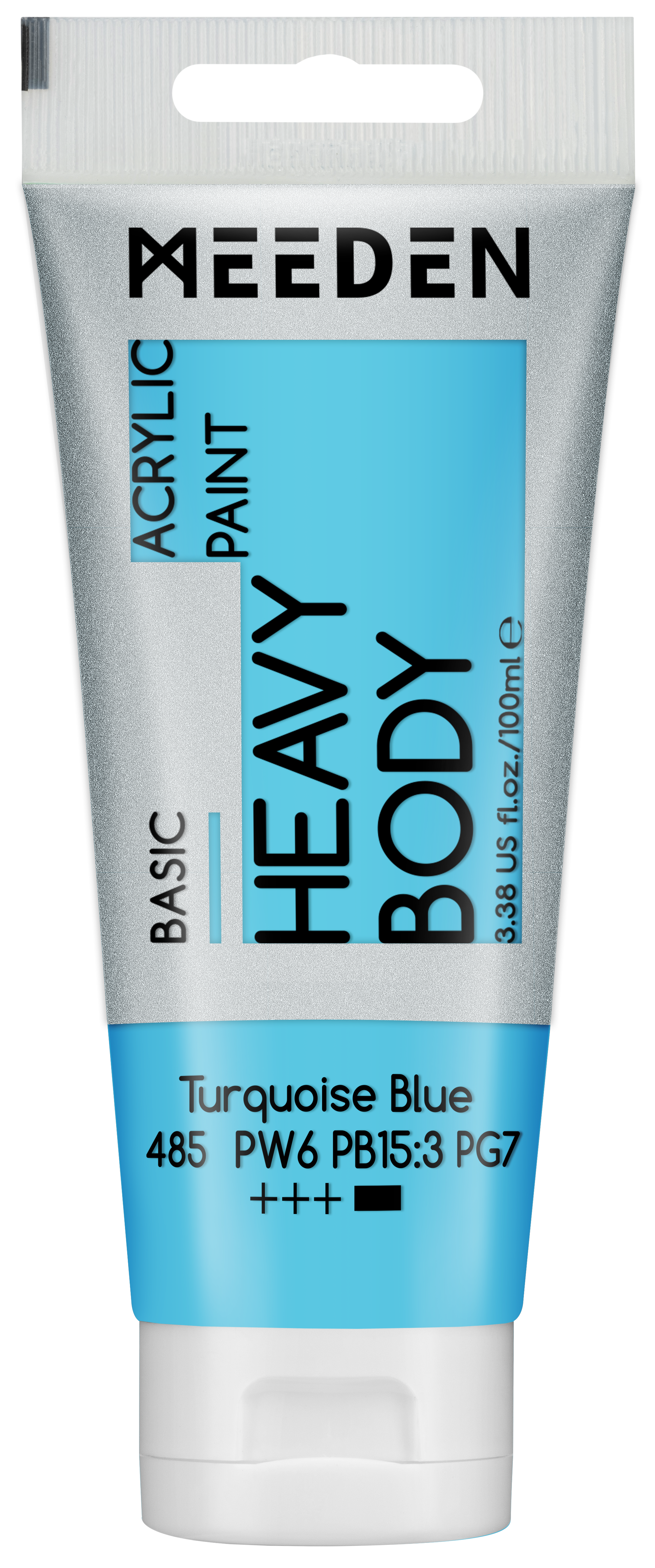 Meeden Heavy Duty Acrylic Paint 100ml Turquoise Blue