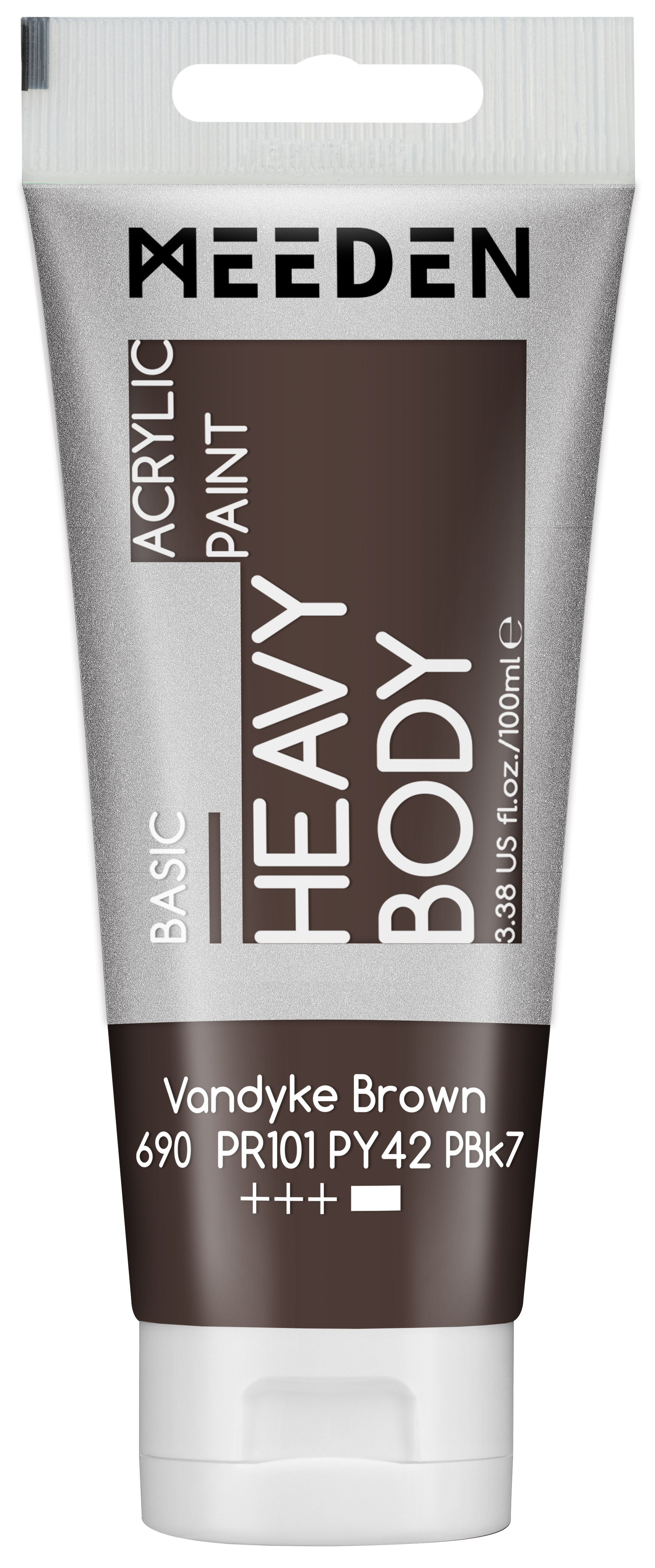 Meeden Heavy Duty Acrylic Paint 100ml Vandyke Brown