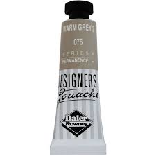 Daler-Rowney Designers' Gouache Paint 15ml Warm Grey 2