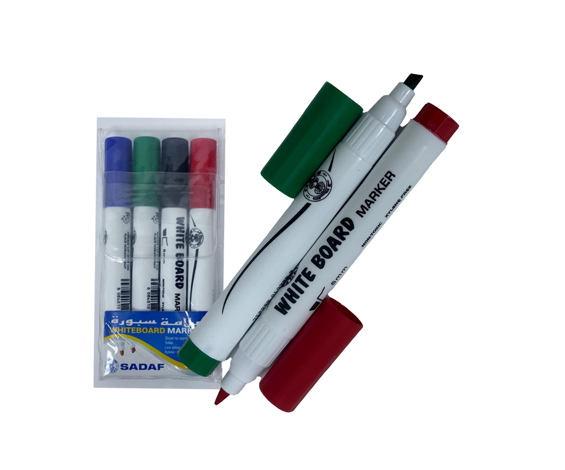 WHITE BOARD MARKER SET 4PCS