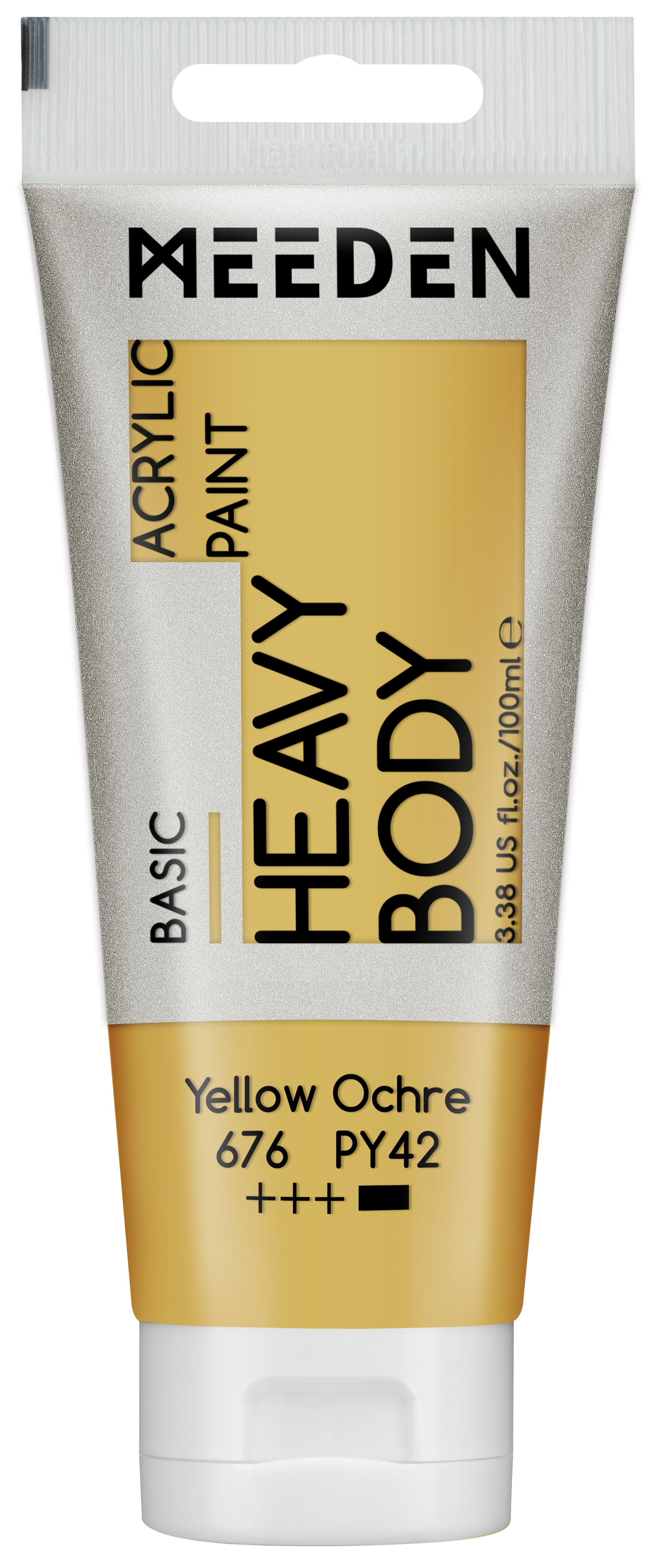 Meeden Heavy Duty Acrylic Paint 100ml Yellow Ochre