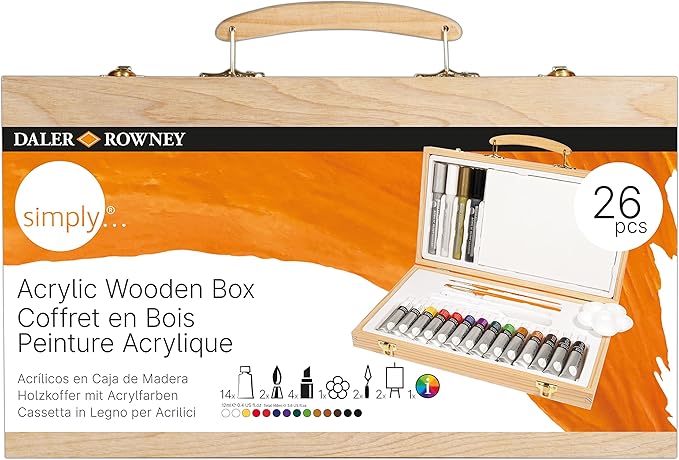 Daler Rowney, Simply Acrylic Paint, 1