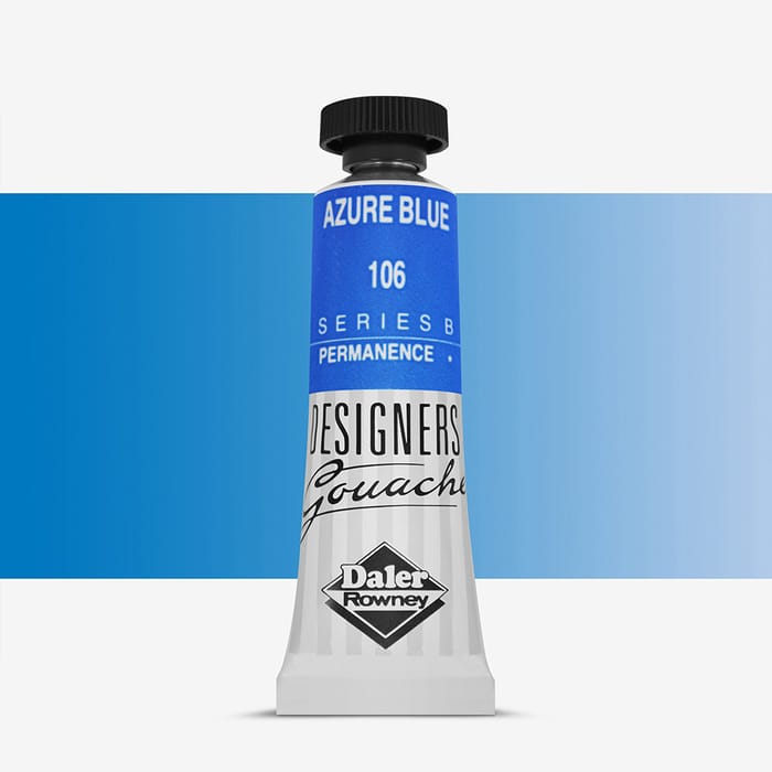 Daler-Rowney Designers' Gouache Paint 15ml Azure Blue
