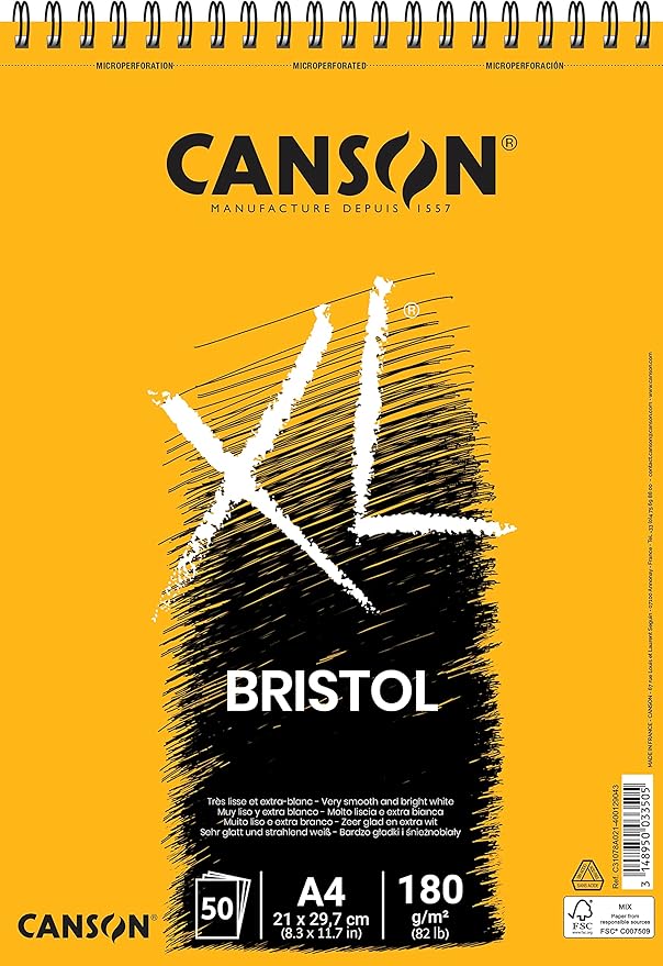CANSON XL Bristol 180gsm A4 Paper