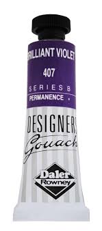 Daler-Rowney Designers' Gouache Paint 15ml Brilliant Violet