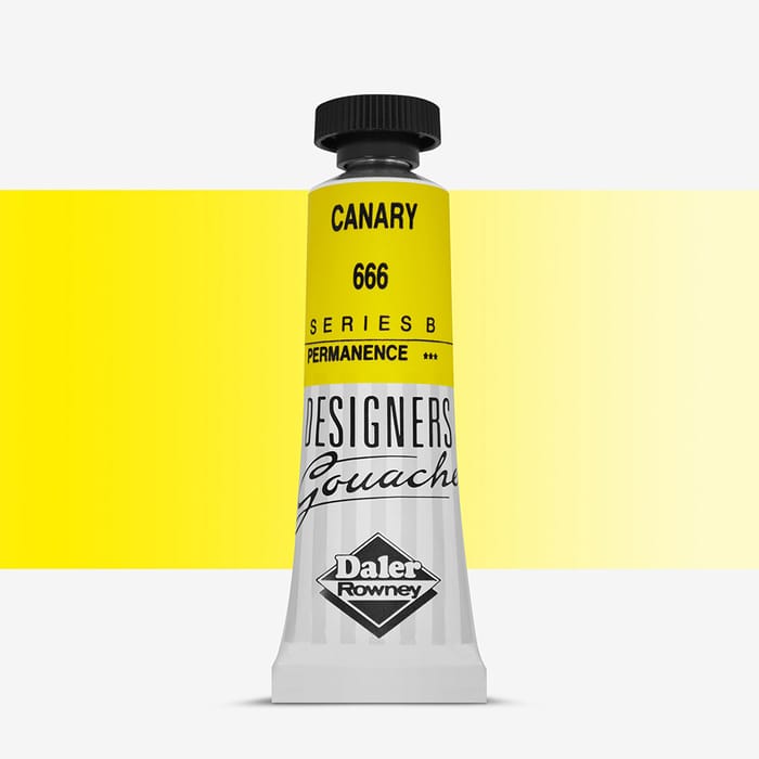 Daler-Rowney Designers' Gouache Paint 15ml Canary