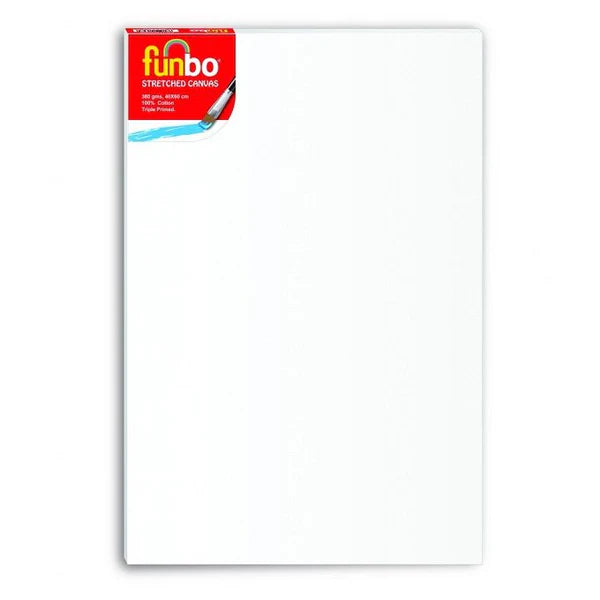 Funbo - Stretched Canvas 380gms - 40x60cm