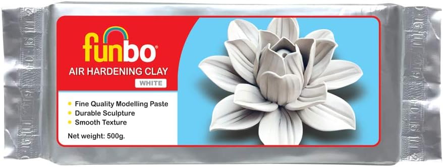 Funbo Air Hardening Clay 1000 gms Grey
