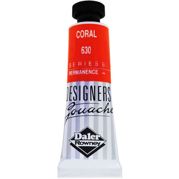 Daler-Rowney Designers' Gouache Paint 15ml Coral