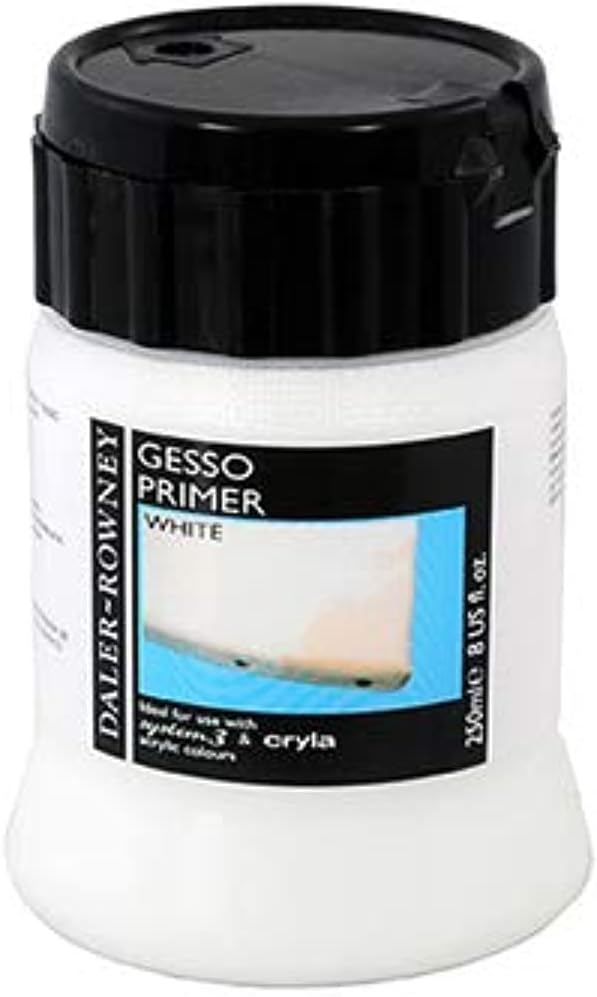 Daler-Rowney White Gesso Primer – 250ml